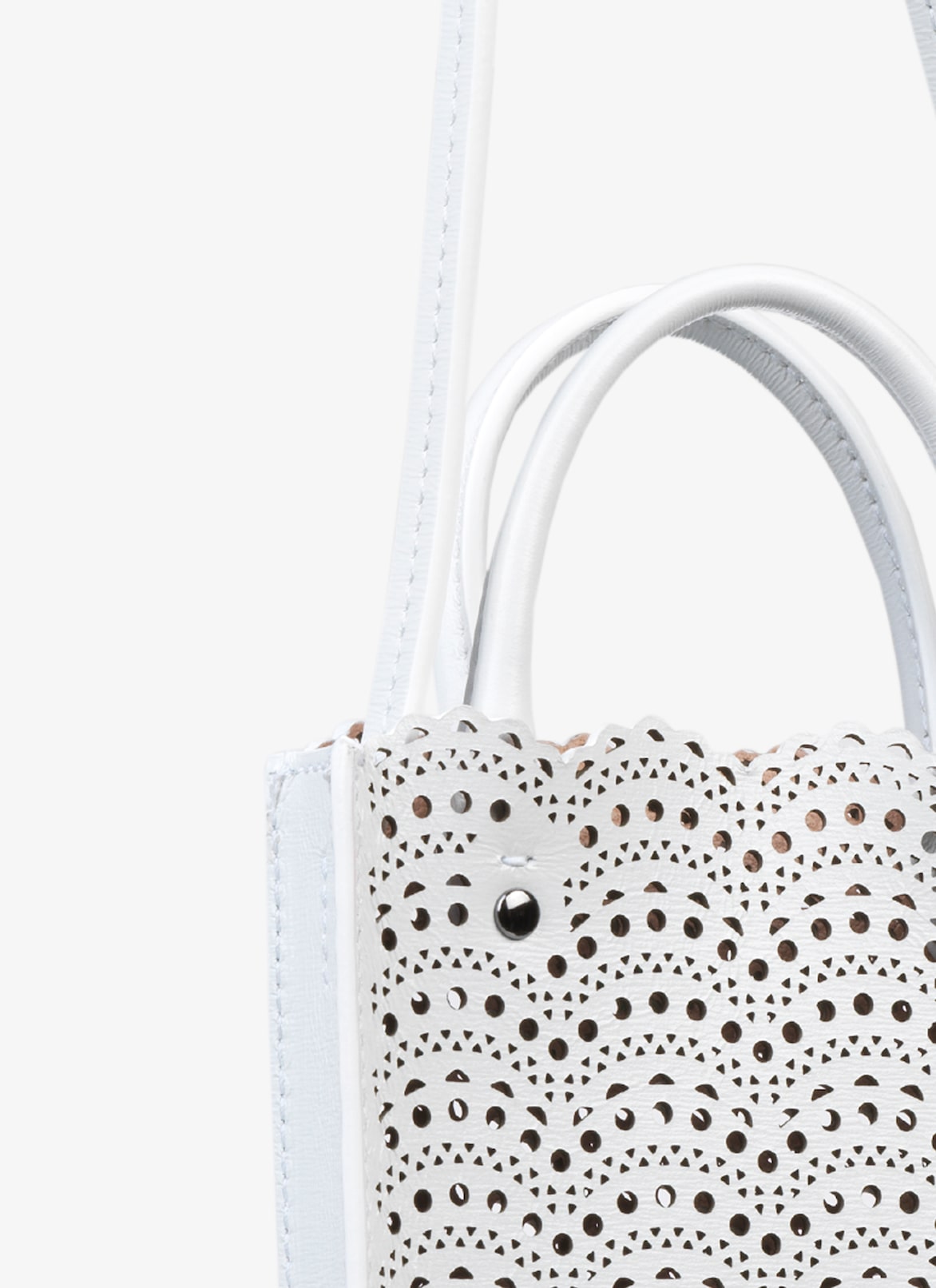 Phone Holder ALAÏA WHITE PHONE HOLDER